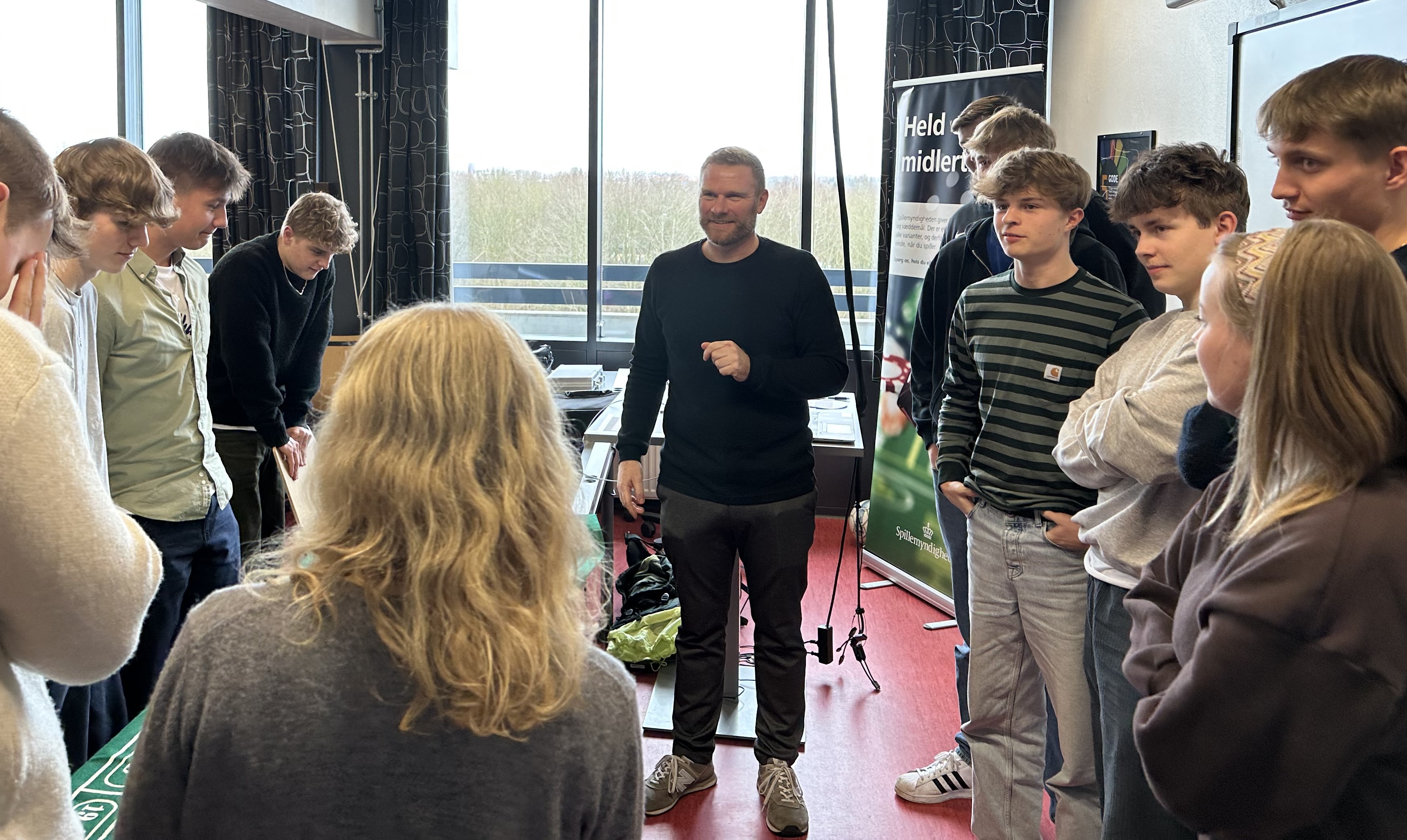 Oplæg på gymnasium